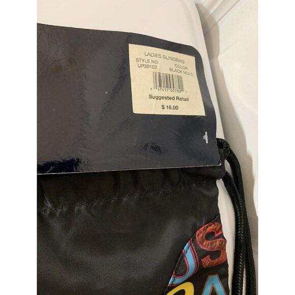 New U.S. POLO ASSN USPA Drawstring Bag Tote NWT - Picture 2 of 5